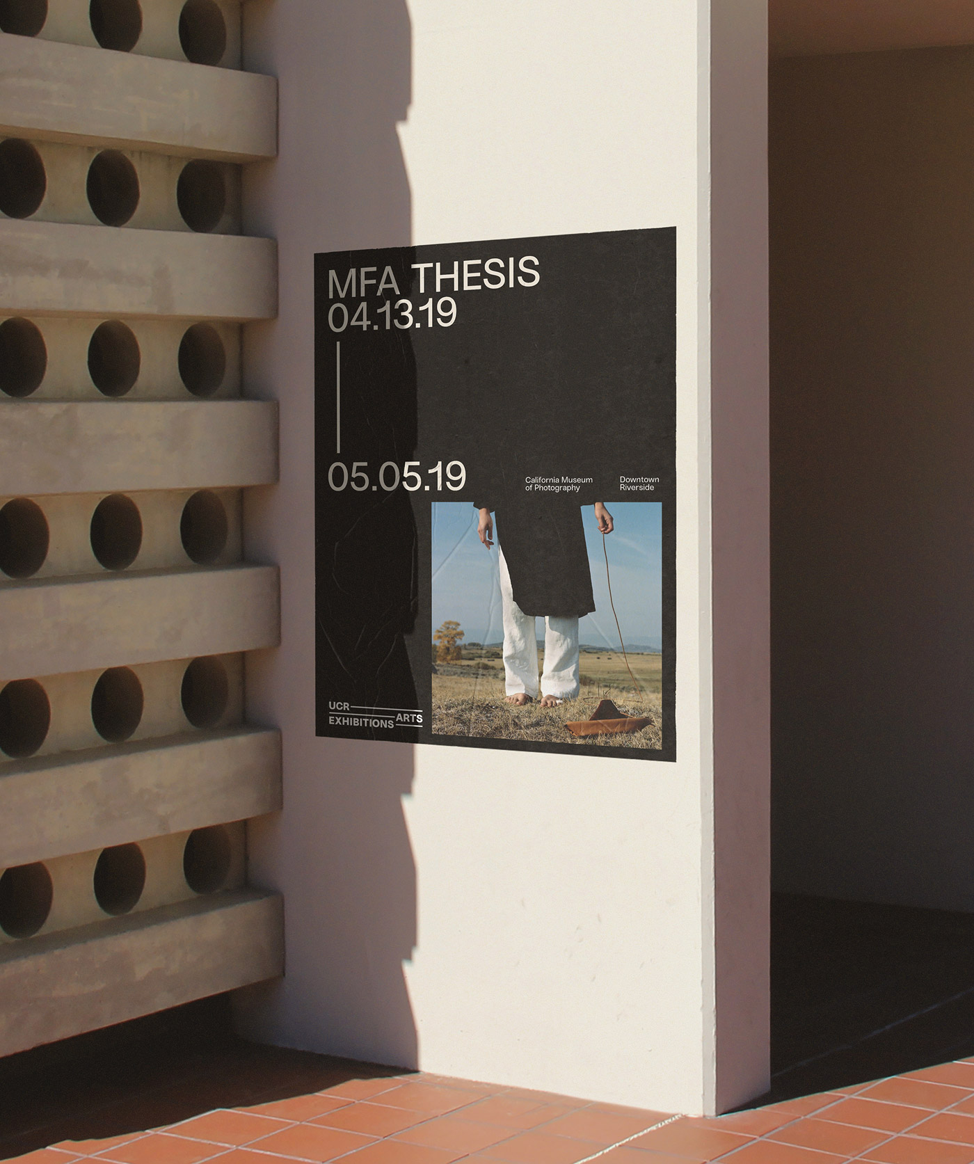 Rebranding by Forth + Back of the visual identity for the art museum and cultural center, UCR ARTS.