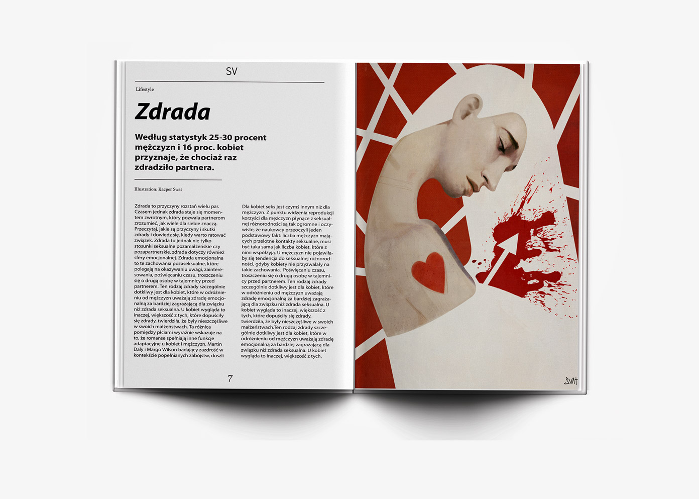 Editorial illustration by Kacper Swat