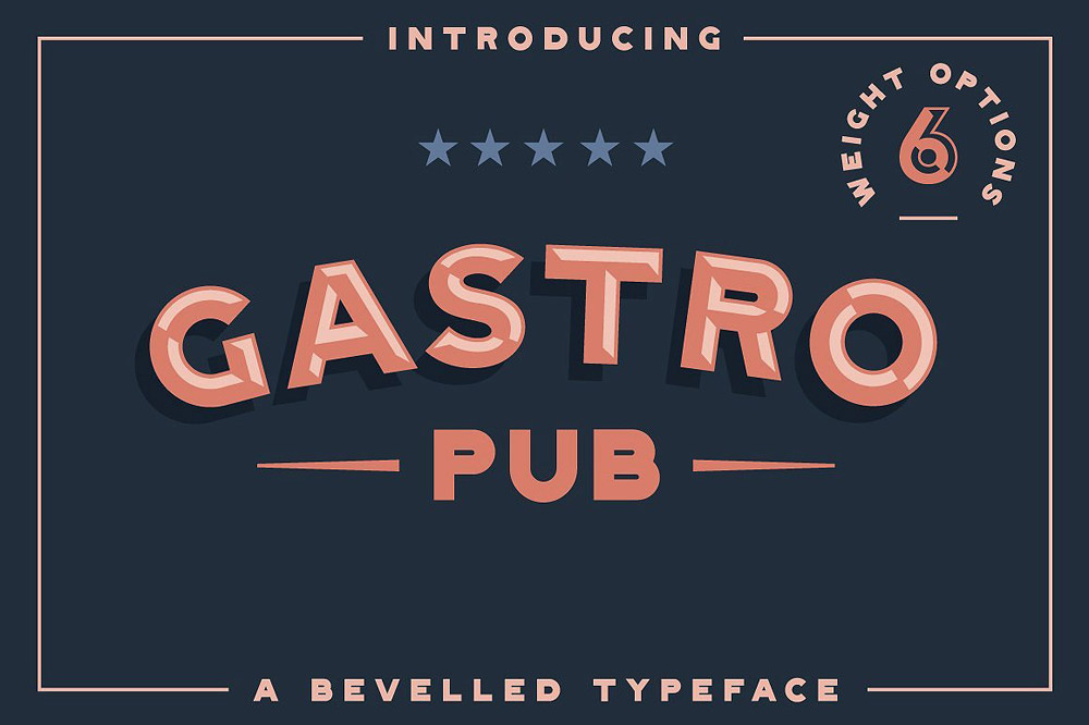 Gastro typeface