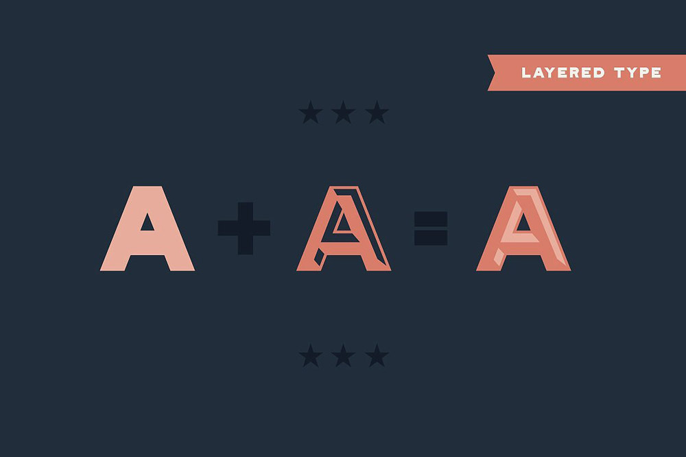 Layered type