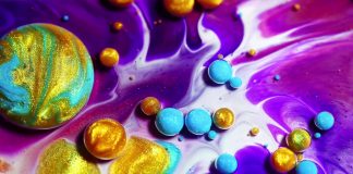 The Empire of C – Experimental Video by Thomas Blanchard Using Colorful Liquids.