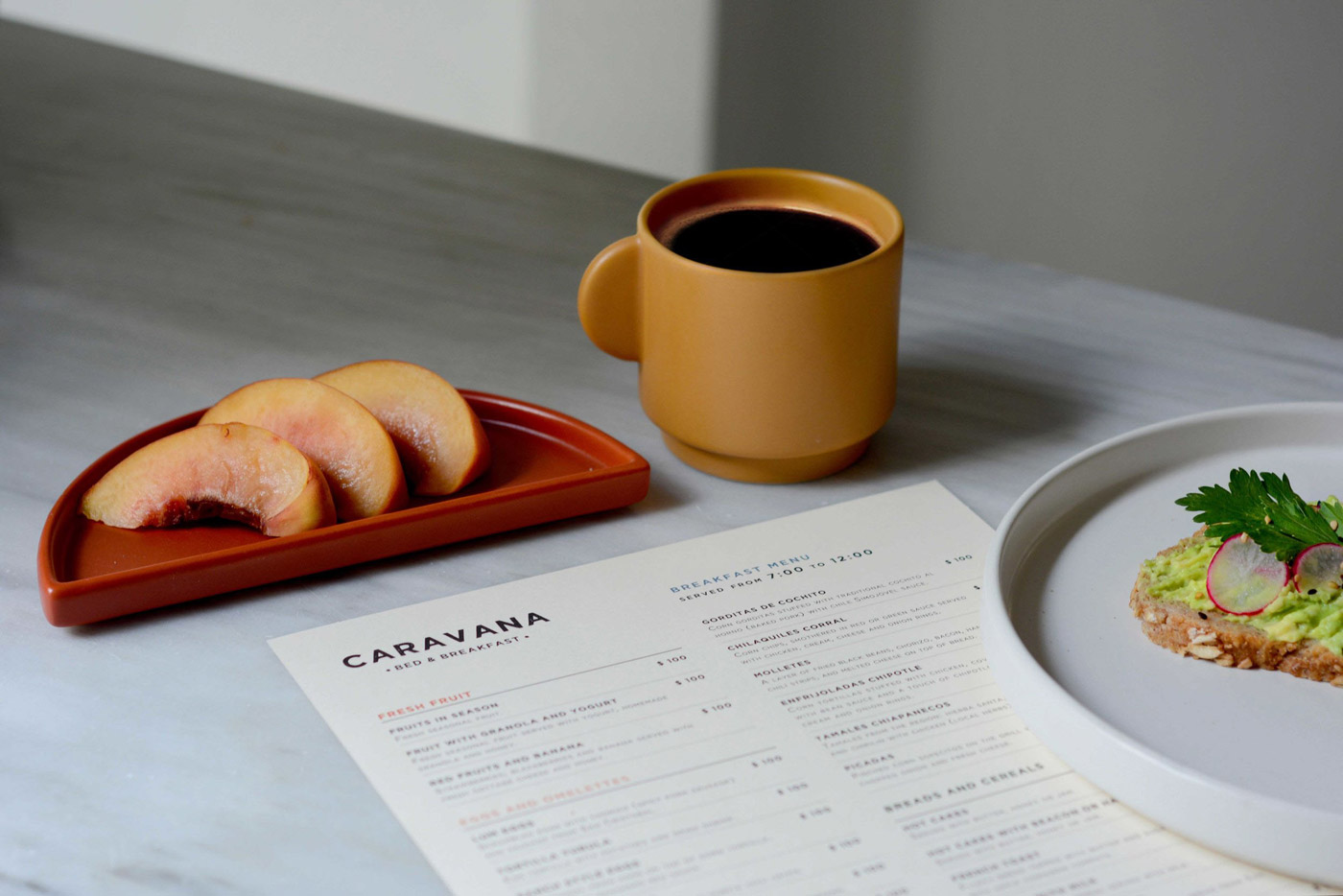 CARAVANA Bed & Breakfast branding by Panel Studio CARAVANA Bed & Breakfast branding by Panel Studio