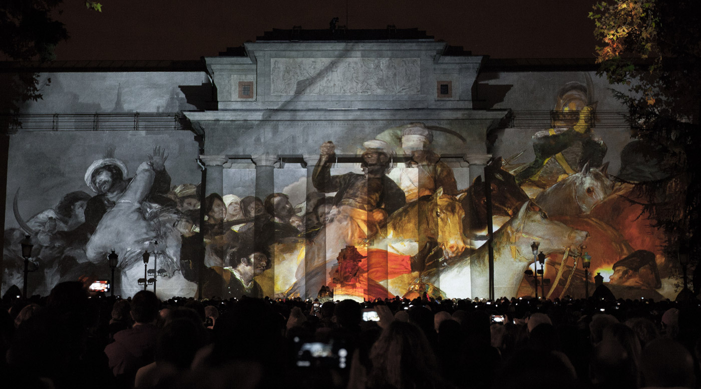 Mamelucos - Prado Museum's Bicentenary - 3D Projection Mapping by Onionlab