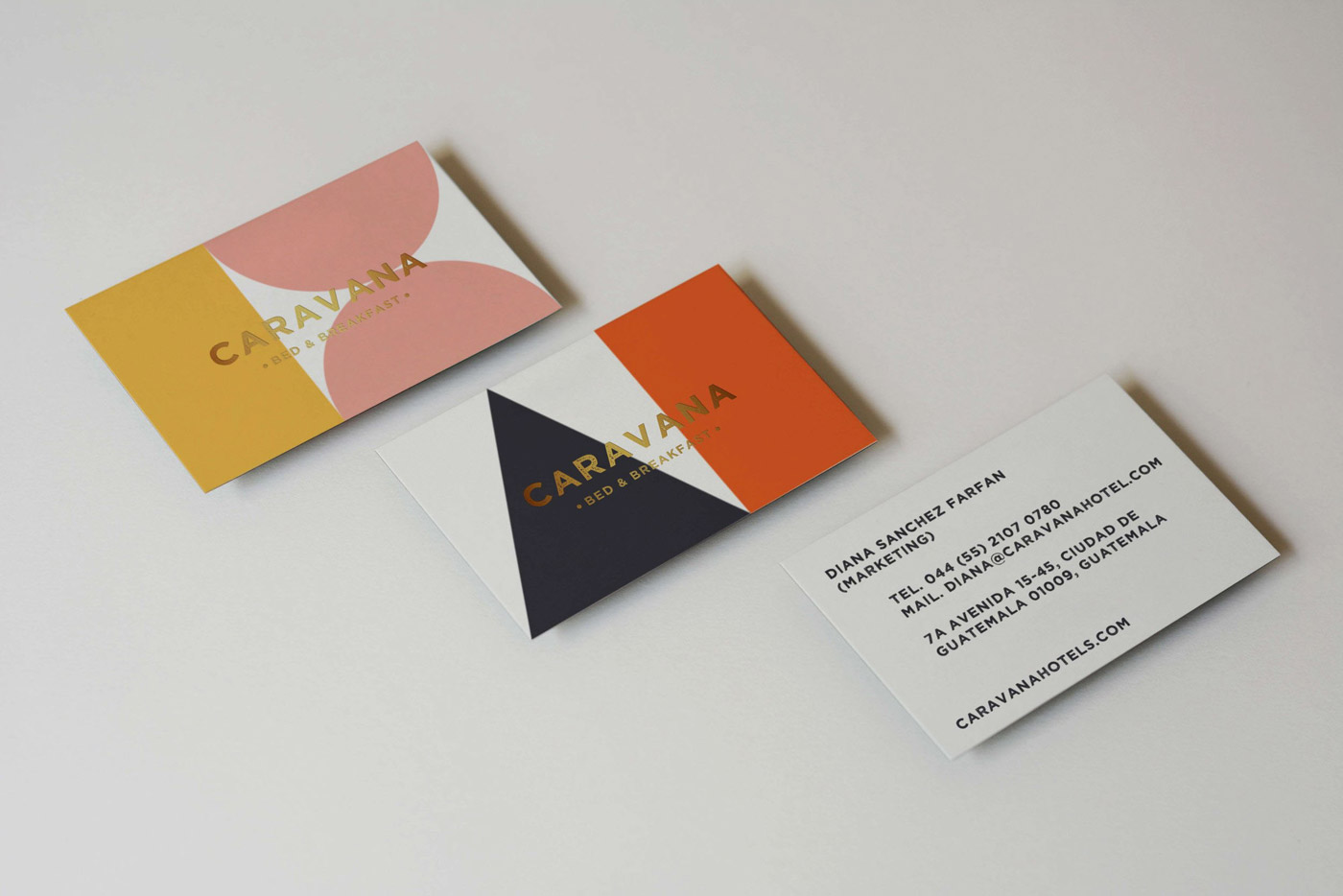 CARAVANA Bed & Breakfast branding by Panel Studio CARAVANA Bed & Breakfast branding by Panel Studio