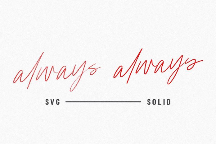 Paris font duo plus SVG style and extras