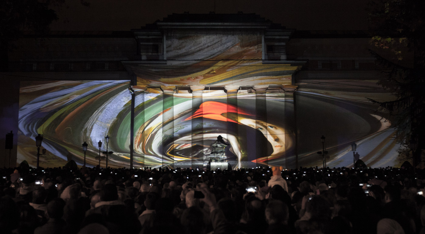 Tunnel - Prado Museum's Bicentenary - 3D Projection Mapping by Onionlab