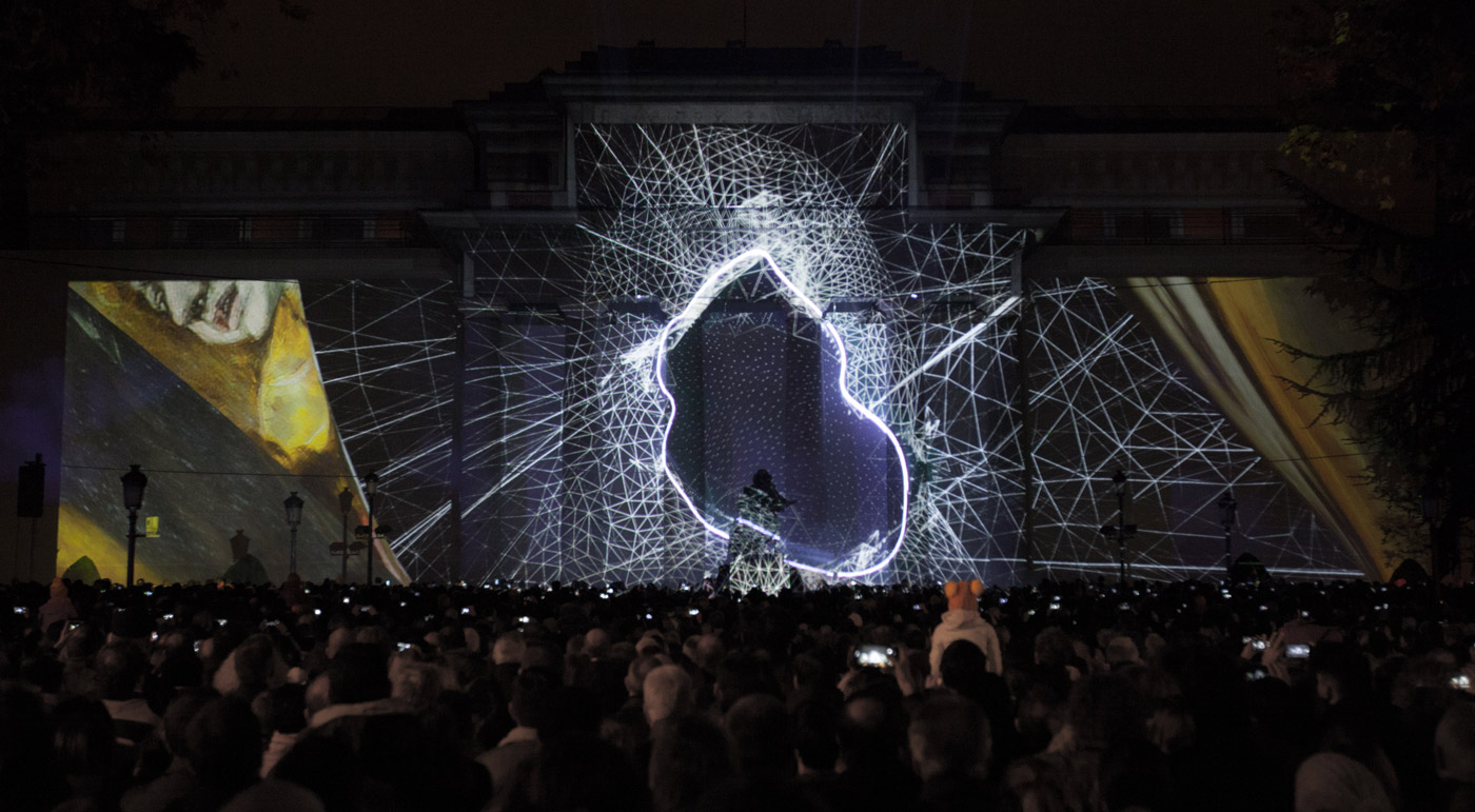 Meninas - Prado Museum's Bicentenary - 3D Projection Mapping by Onionlab