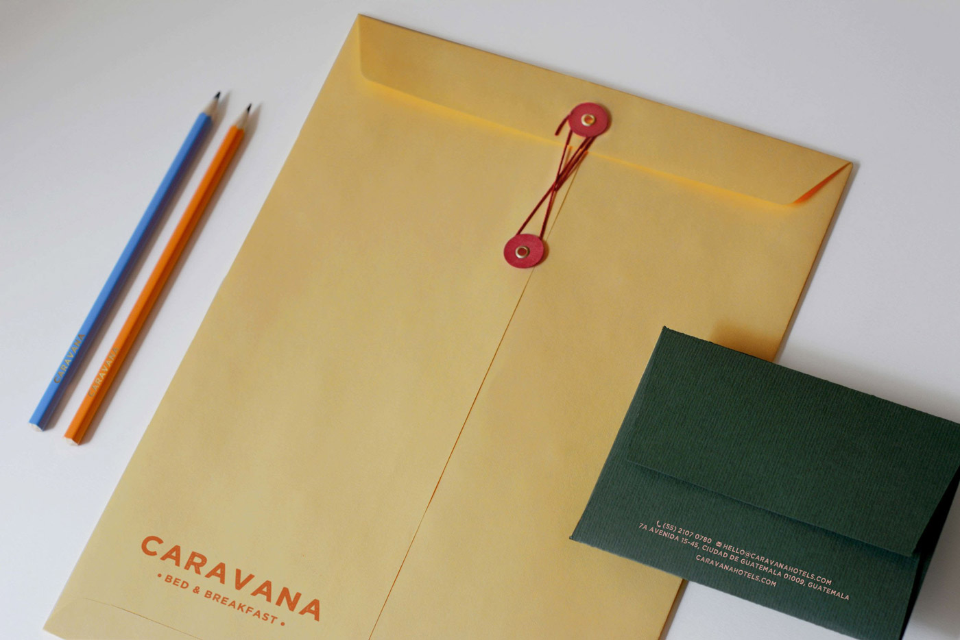 CARAVANA Bed & Breakfast branding by Panel Studio CARAVANA Bed & Breakfast branding by Panel Studio