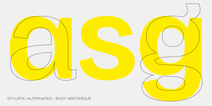 Body font family from Zetafonts