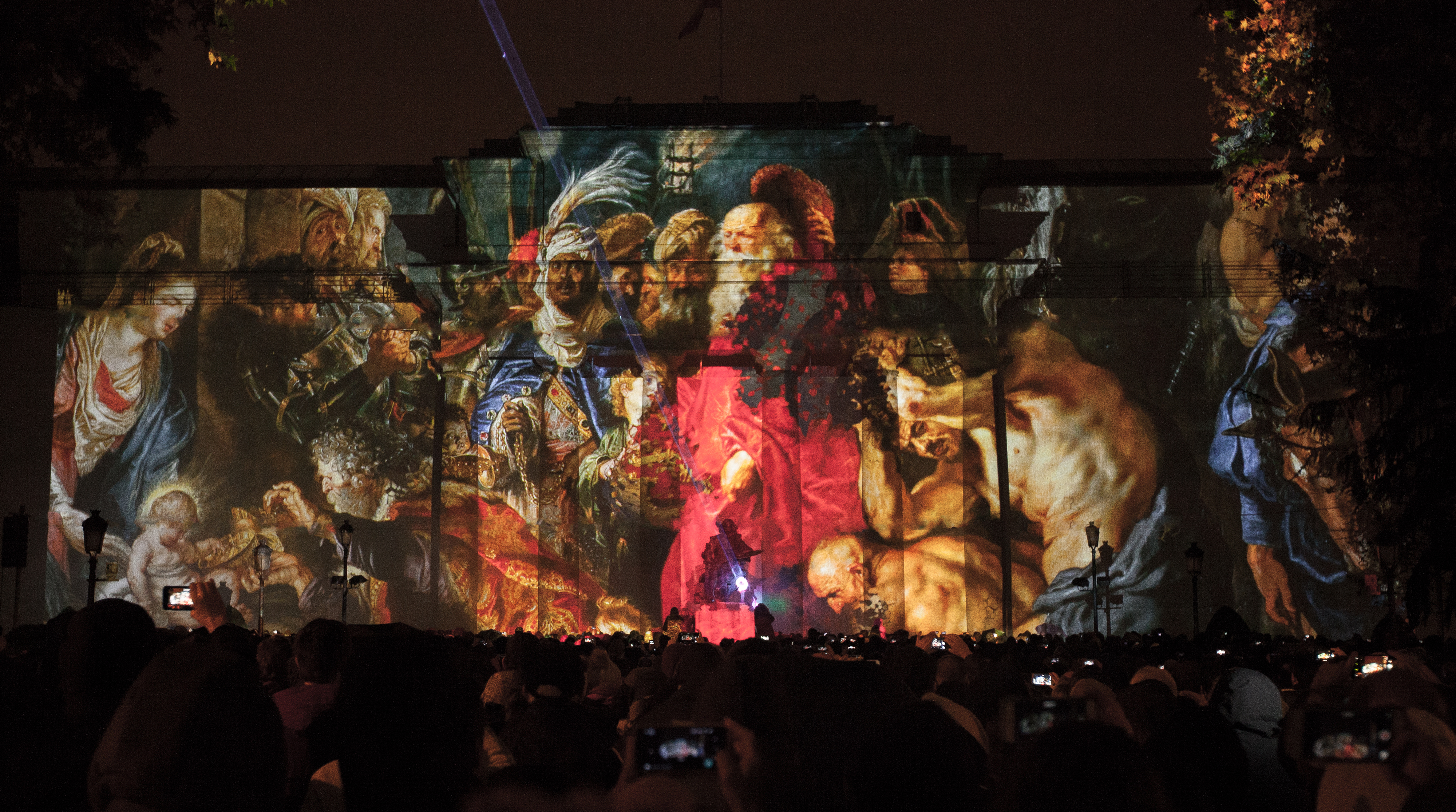 Rubens Kingdom - Prado Museum's Bicentenary - 3D Projection Mapping by Onionlab