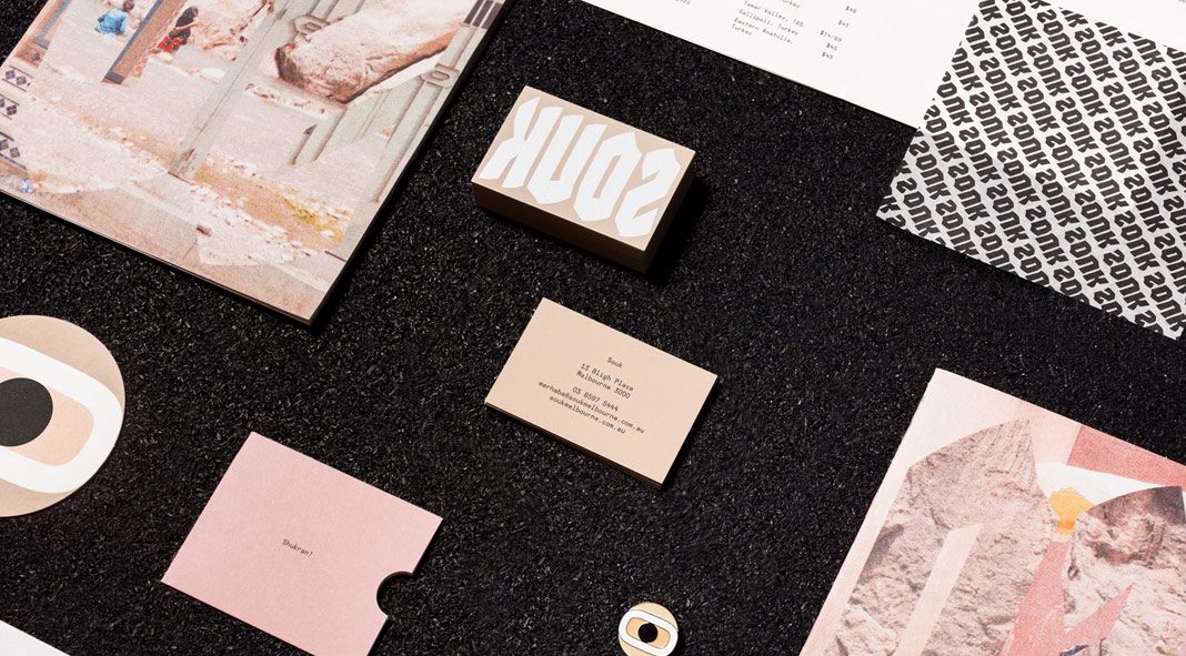 Souk bar branding by Mildred & Duck
