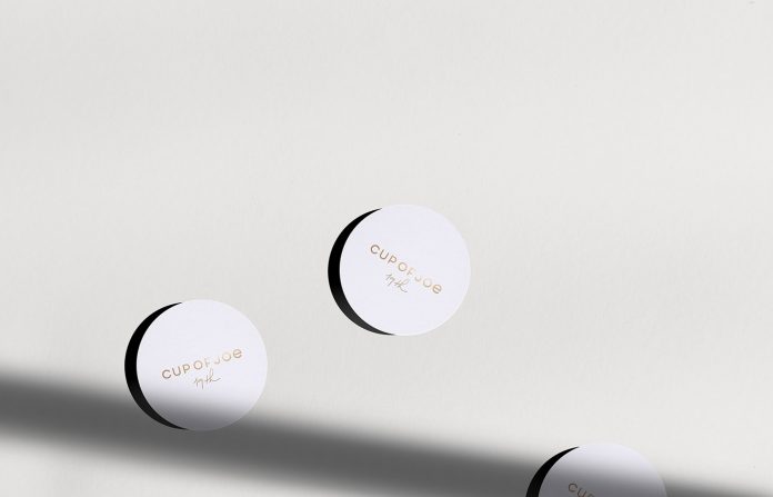 Cup of Joe - minimalist coffee shop identity by Alexandre Pietra