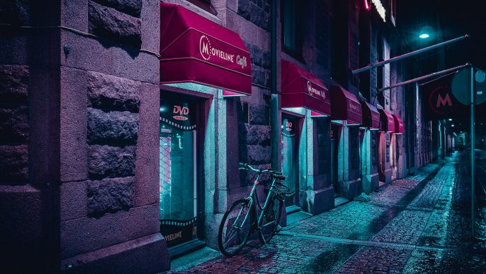 After Dark—urban and industrial photographs taken by John Drossos.
