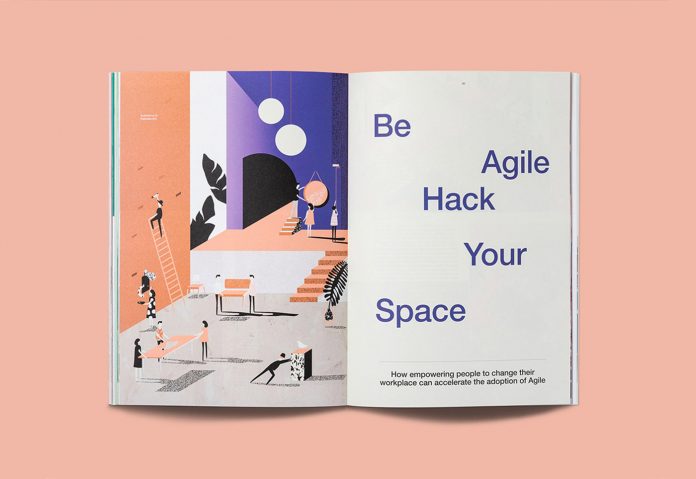 Steelcase 360 Magazine - redesign by Hybrid Design