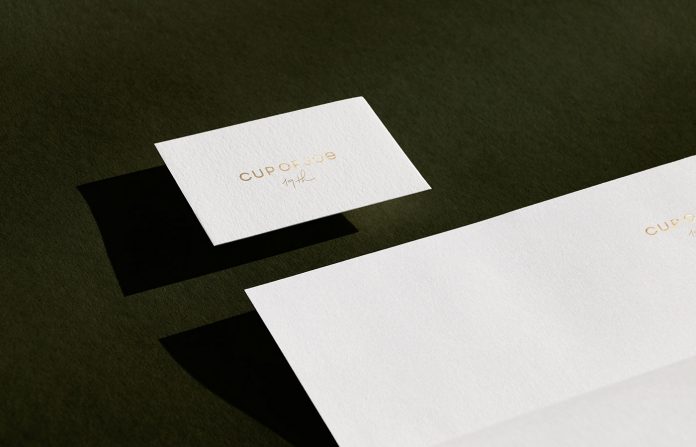 Cup of Joe - minimalist coffee shop identity by Alexandre Pietra