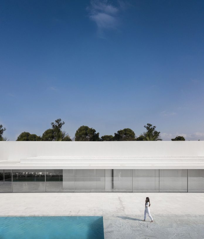 Hofmann House in Rocafort, Valencia designed by Fran Silvestre Arquitectos.