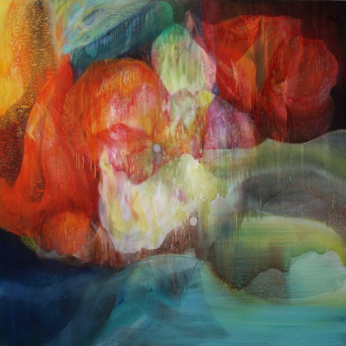 Ian Greig, Before too long, oil on canvas, 170 x 170 cm (framed)