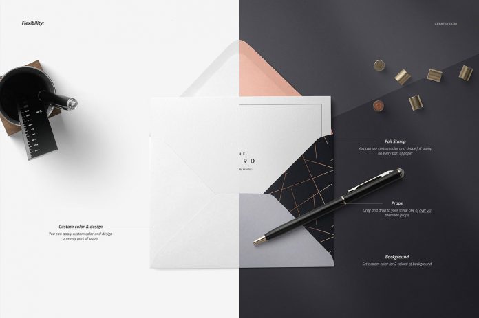 Envelopes mockups from Creatsy 5