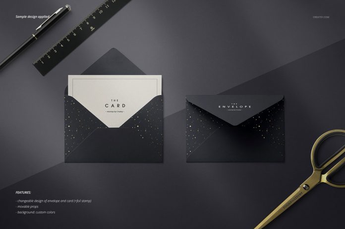 Envelopes mockups from Creatsy 5