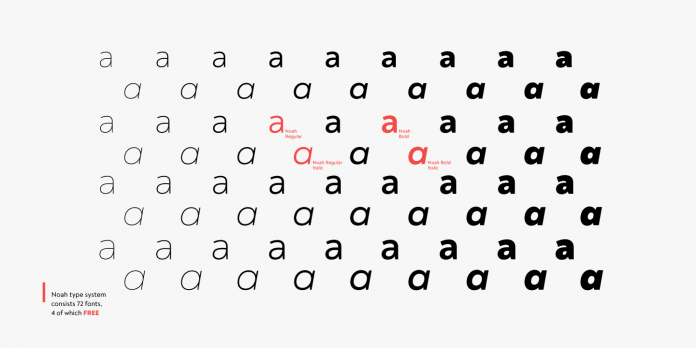 Noah type system by Fontfabric