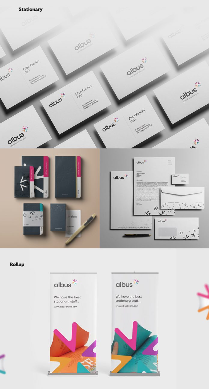 Albus rebranding by Arber Racaj