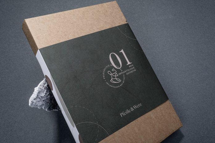 Clinic branding by Hochburg Design for Praxisklinik.