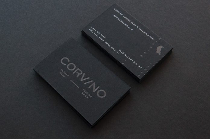 Graphic design and branding by Design Ranch for Corvino Supper Club