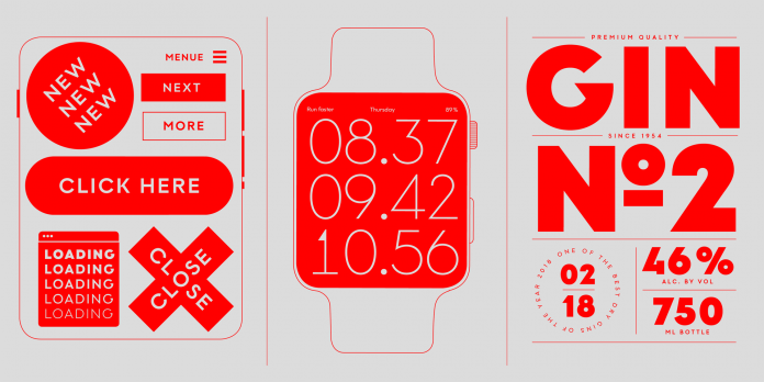 Graphit font family by HVD Fonts