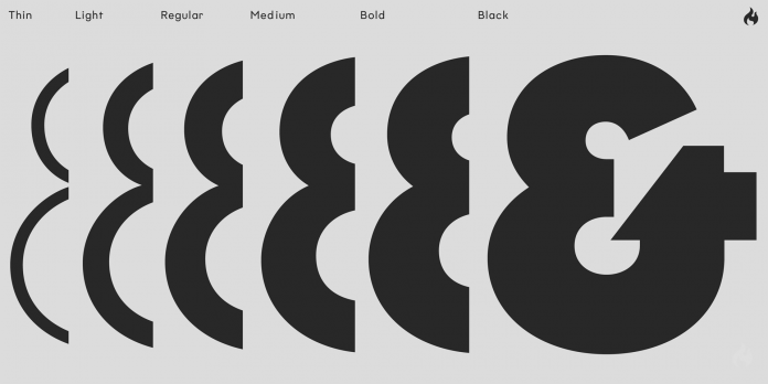 Graphit font family by HVD Fonts