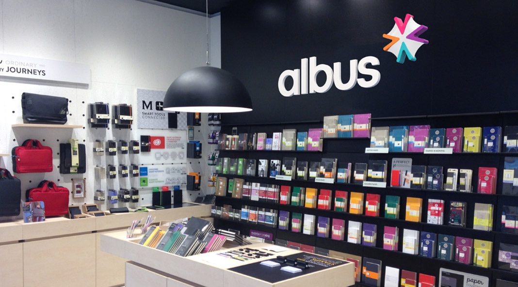 Albus rebranding by Arber Racaj Albus rebranding by Arber Racaj