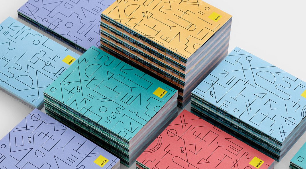 Concept, graphic design, art direction, cover and layout by Tank Design for Vestre Product Catalog 2019.