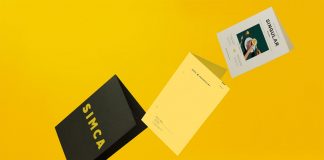 SIMCA branding by studio Futura.