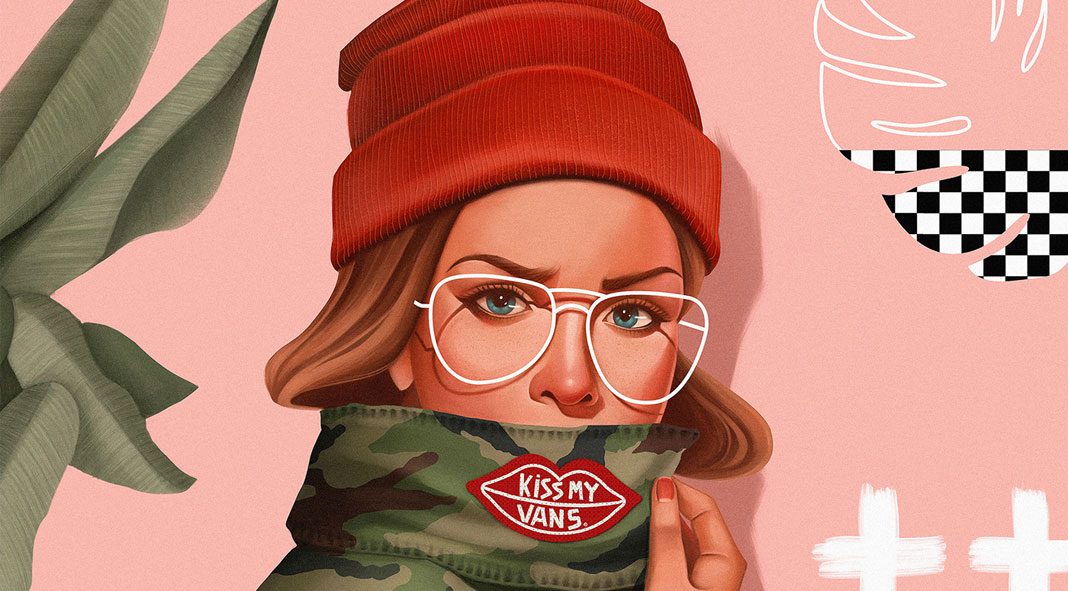 Vans illustrations by Leo Natsume