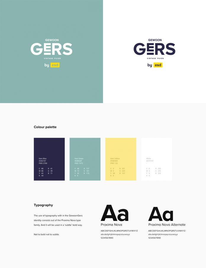 GewoonGers branding by SuperBruut