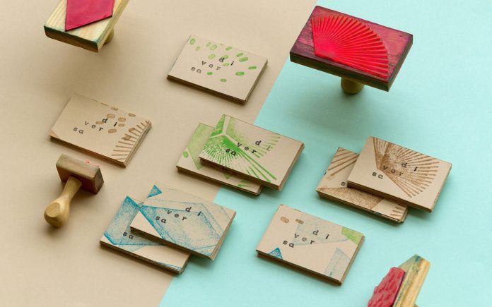 Handmade branding by Carlos Bauer for Diversa