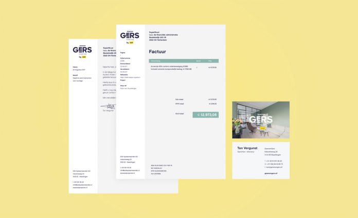 GewoonGers branding by SuperBruut