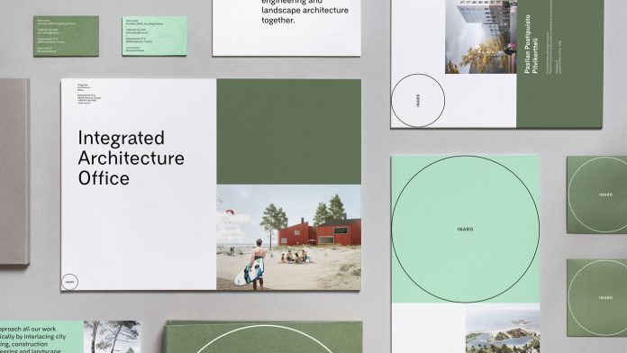 Inaro Architects branding by studio Werklig