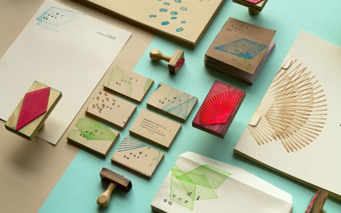 Handmade branding by Carlos Bauer for Diversa