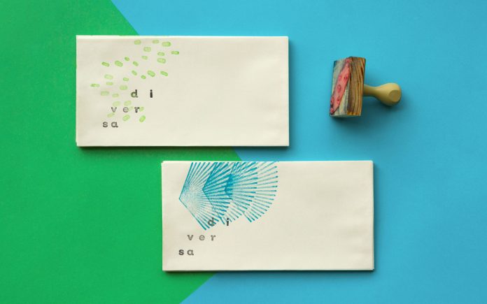 Handmade branding by Carlos Bauer for Diversa