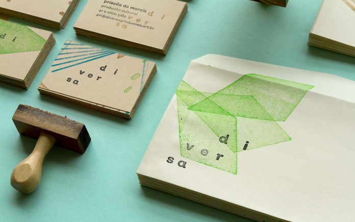 Handmade branding by Carlos Bauer for Diversa