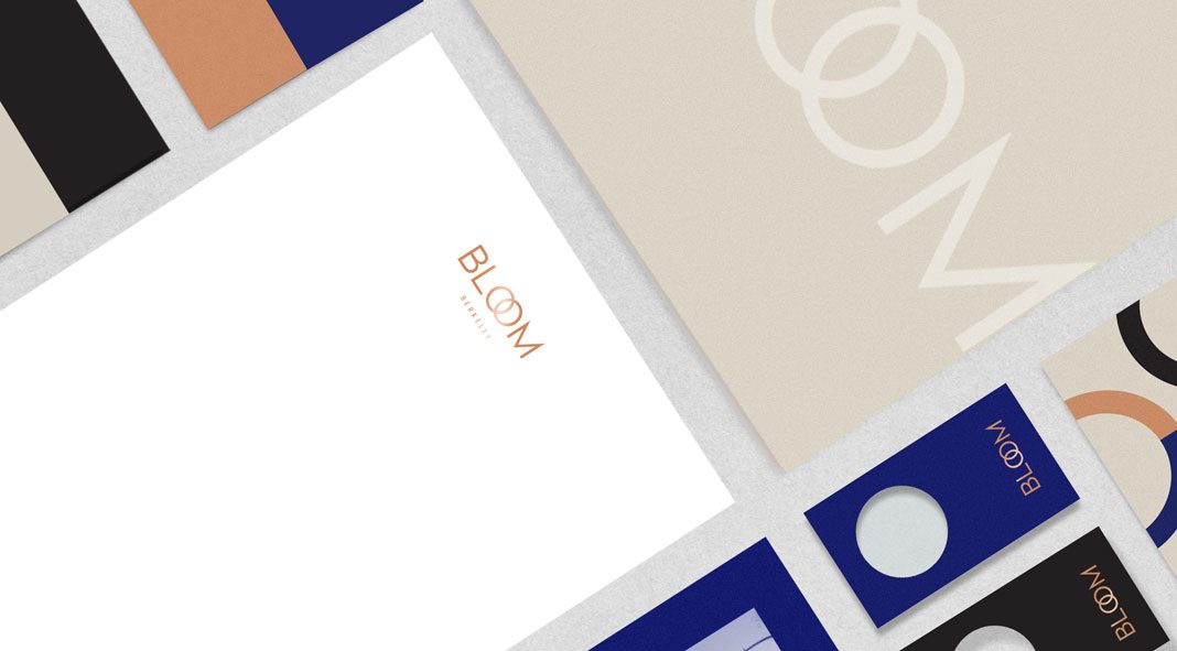 Graphic design and branding by Kati Forner for Bloom Berkeley.