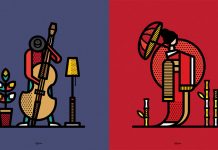 Humans—Illustration Series by Mike Karolos The human form reduced to geometric simplicity by Mike Karolos