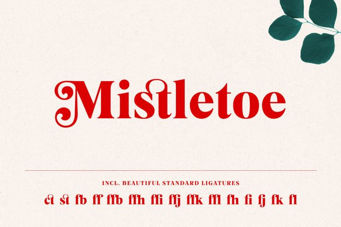 The typeface comes with some standard ligatures.