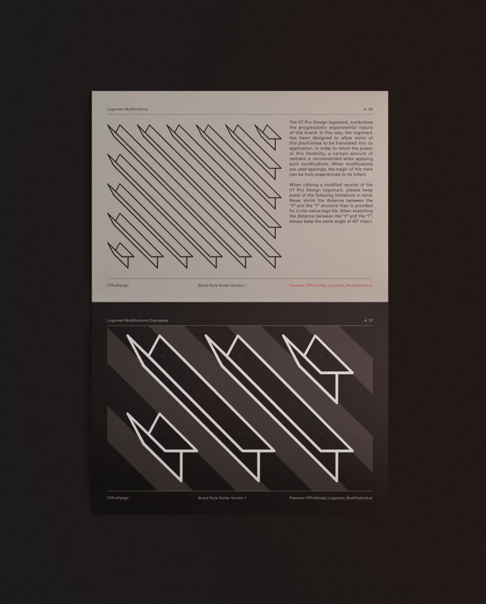 VT Pro Design rebranding by Forth + Back.