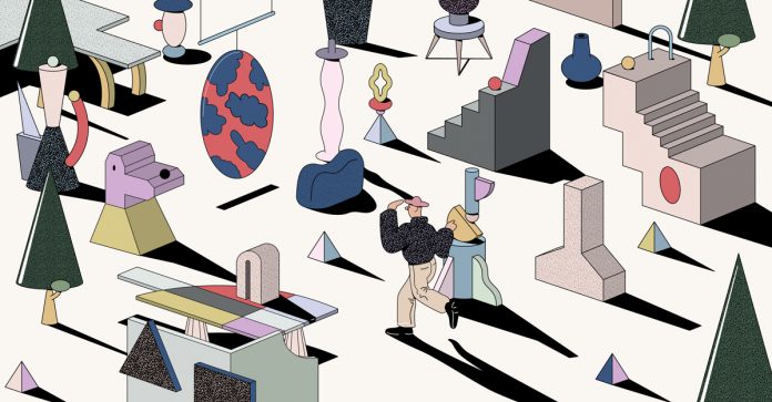Hot Prospect—editorial illustrations by Tanawat Sakdawisarak for WHY Magazine, Herman Miller.