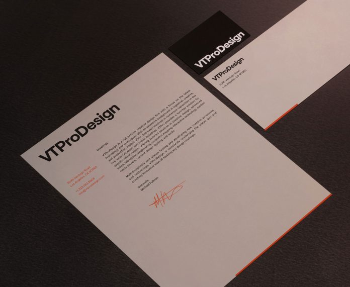 VT Pro Design rebranding by Forth + Back.