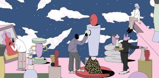 Hot Prospect—editorial illustrations by Tanawat Sakdawisarak for WHY Magazine, Herman Miller.