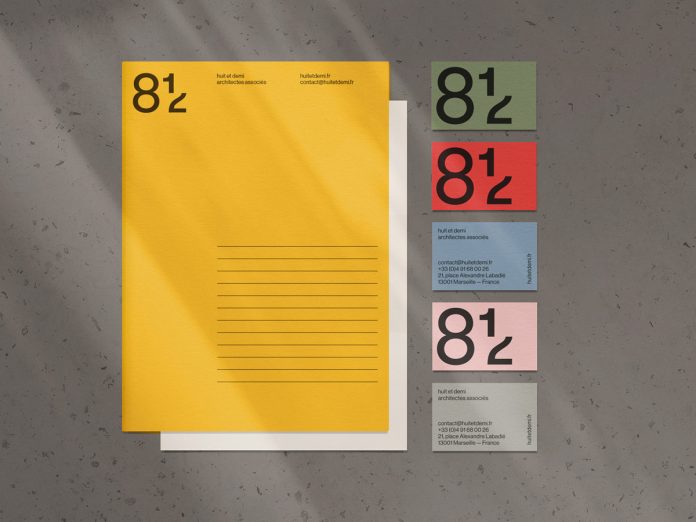 8 1/2 architectural firm branding by Avant Post.