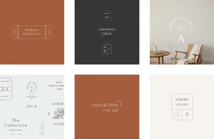 40 fully customizable logo templates from Studio Standard.