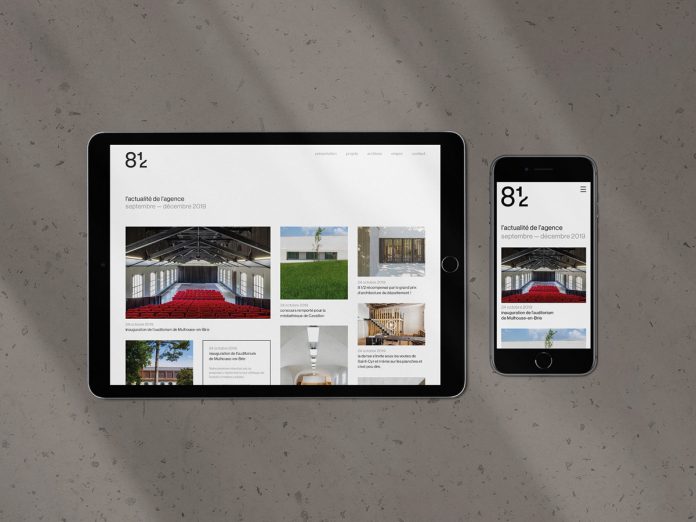 8 1/2 architectural firm branding by Avant Post.